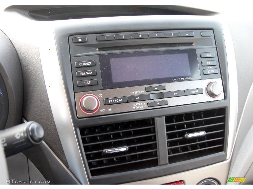 2009 Forester 2.5 X - Sage Green Metallic / Platinum photo #23