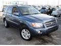 2007 Bluestone Metallic Toyota Highlander Hybrid 4WD  photo #3