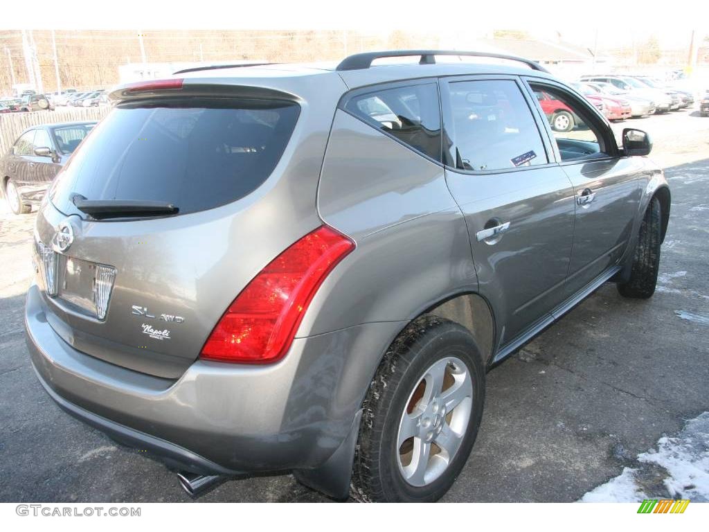 2003 Murano SL AWD - Polished Pewter Metallic / Charcoal photo #5