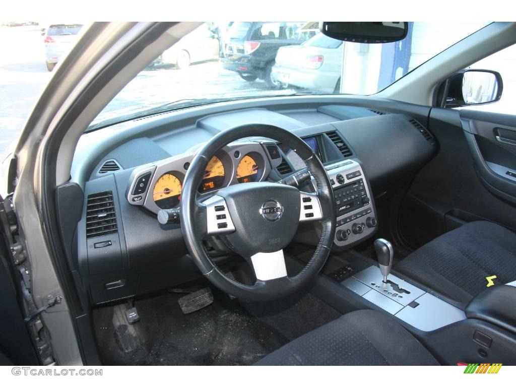 2003 Murano SL AWD - Polished Pewter Metallic / Charcoal photo #11