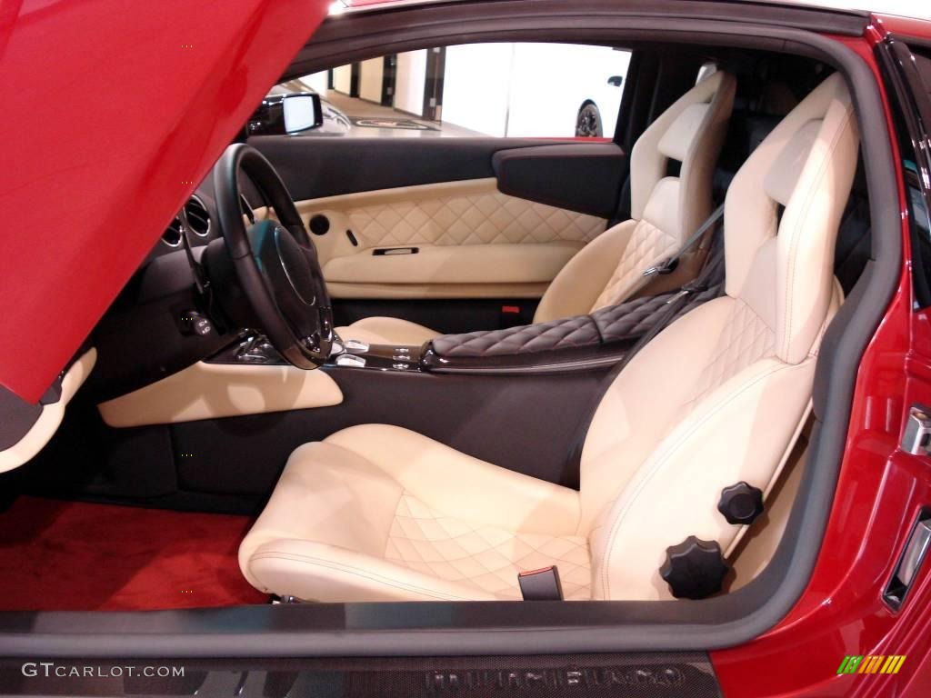 Nero Perseus/Avorio Lilium Interior 2009 Lamborghini Murcielago LP640 Coupe Photo #2466794