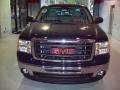 2010 Midnight Blue Metallic GMC Sierra 1500 SLE Extended Cab 4x4  photo #2