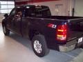 2010 Midnight Blue Metallic GMC Sierra 1500 SLE Extended Cab 4x4  photo #4