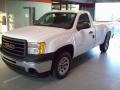 2010 Summit White GMC Sierra 1500 Regular Cab  photo #3