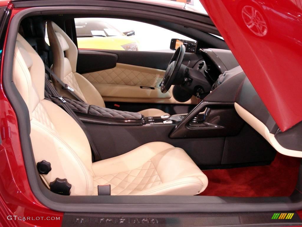 Nero Perseus/Avorio Lilium Interior 2009 Lamborghini Murcielago LP640 Coupe Photo #2466819