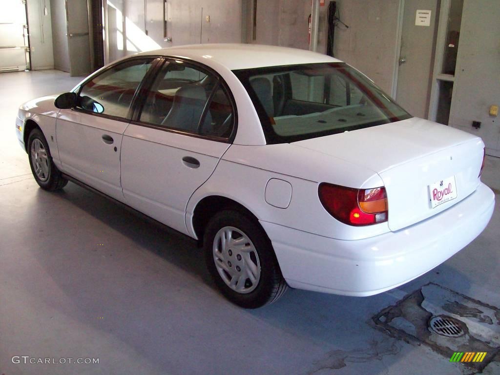 2001 S Series SL Sedan - White / Gray photo #4