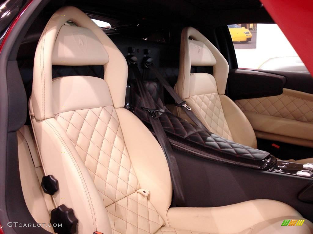 Nero Perseus/Avorio Lilium Interior 2009 Lamborghini Murcielago LP640 Coupe Photo #2466829