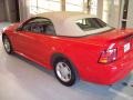 2000 Performance Red Ford Mustang V6 Convertible  photo #4