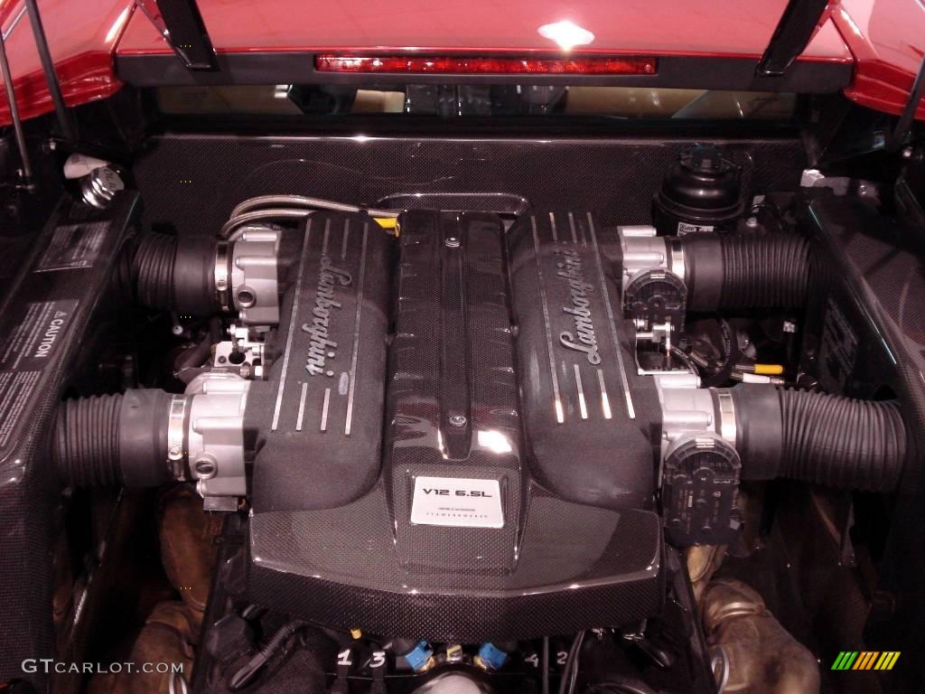 2009 Lamborghini Murcielago LP640 Coupe 6.5 Liter DOHC 48-Valve VVT V12 Engine Photo #2466864