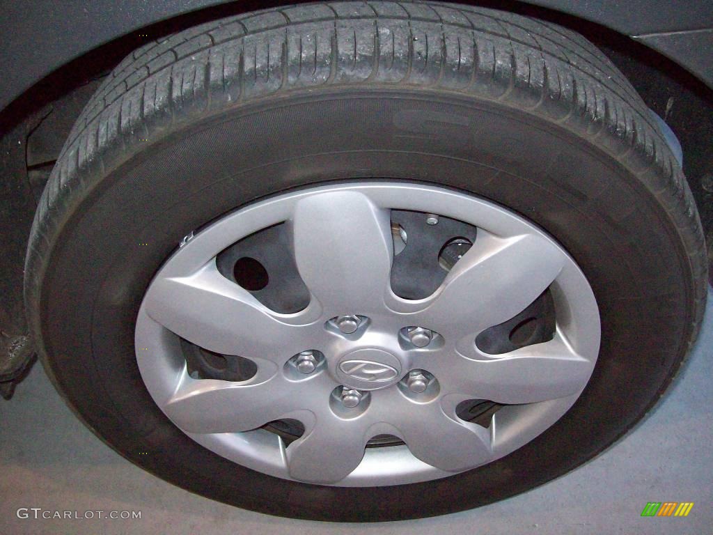 2009 Elantra SE Sedan - Carbon Gray / Gray photo #10