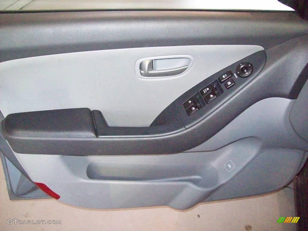 2009 Elantra SE Sedan - Carbon Gray / Gray photo #11