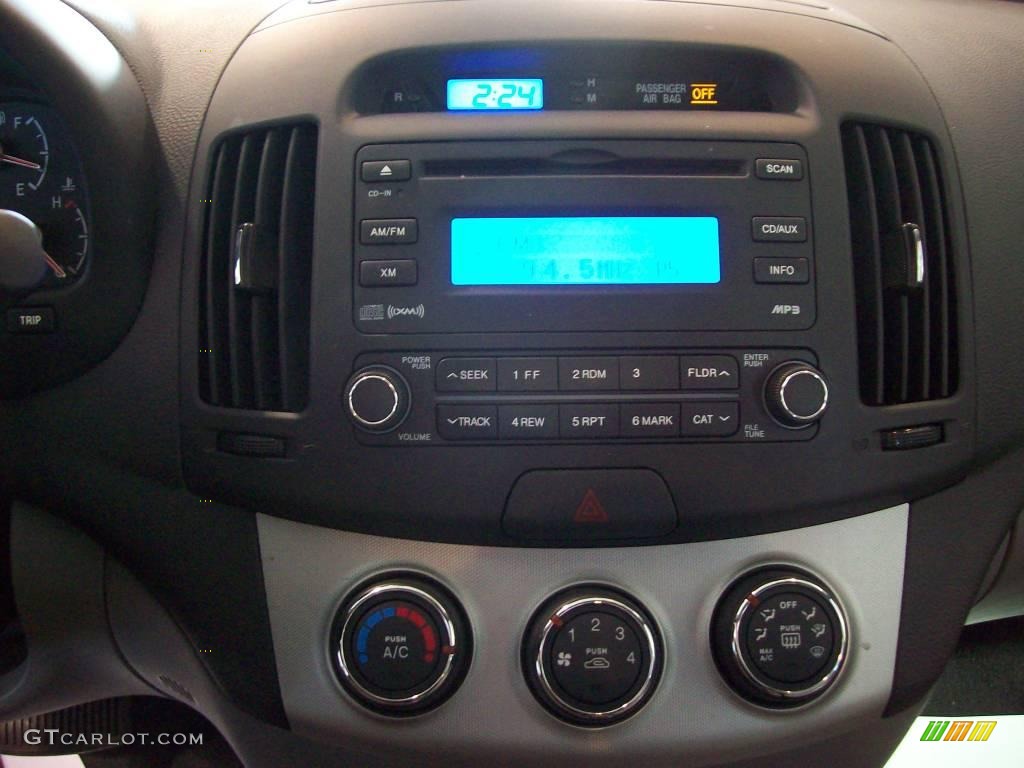 2009 Elantra SE Sedan - Carbon Gray / Gray photo #16