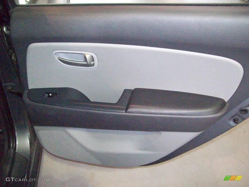 2009 Elantra SE Sedan - Carbon Gray / Gray photo #22