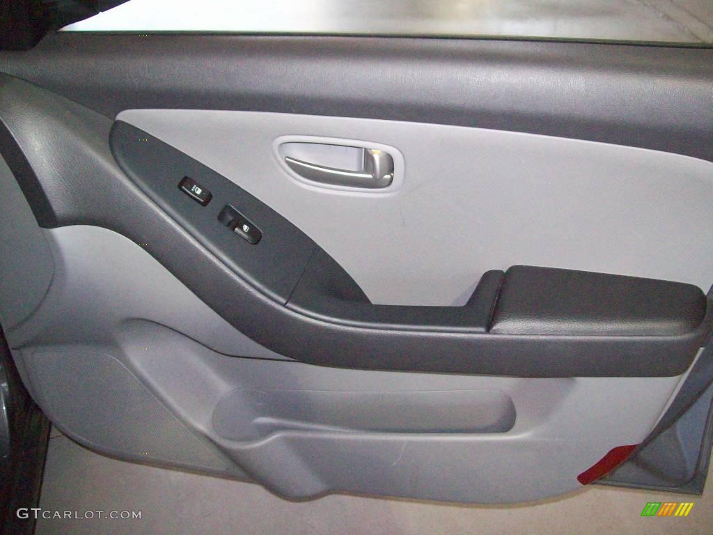 2009 Elantra SE Sedan - Carbon Gray / Gray photo #25