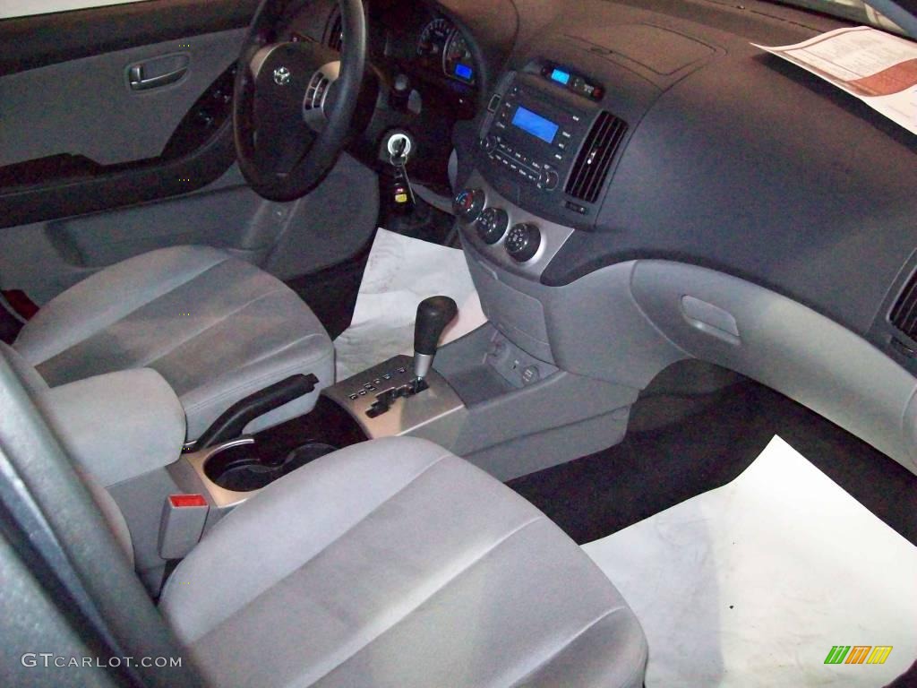 2009 Elantra SE Sedan - Carbon Gray / Gray photo #26