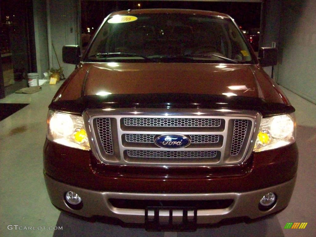 2006 F150 King Ranch SuperCrew - Dark Copper Metallic / Castano Brown Leather photo #2