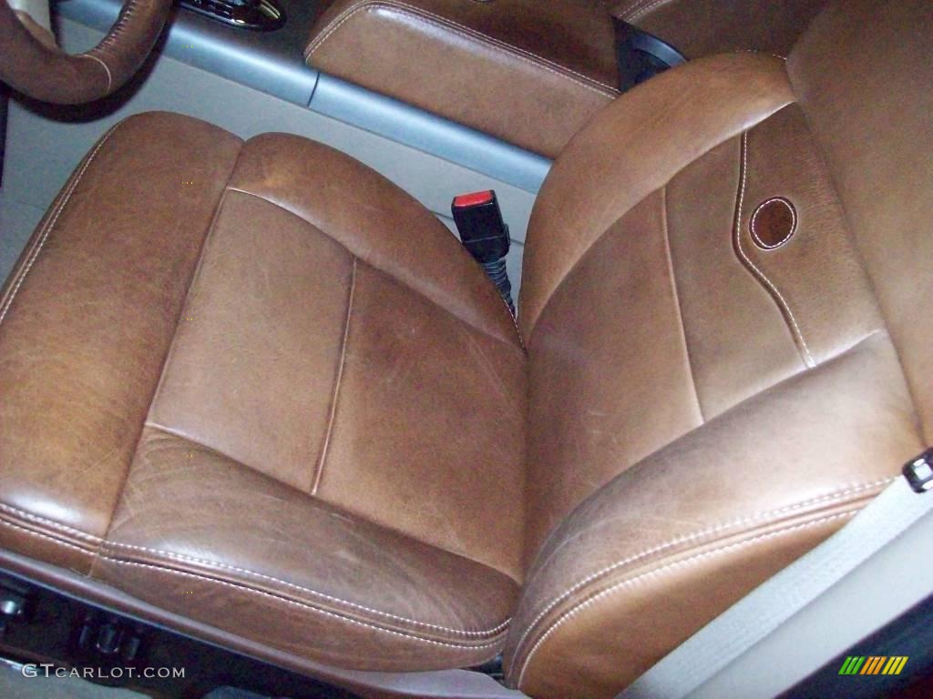 2006 F150 King Ranch SuperCrew - Dark Copper Metallic / Castano Brown Leather photo #14