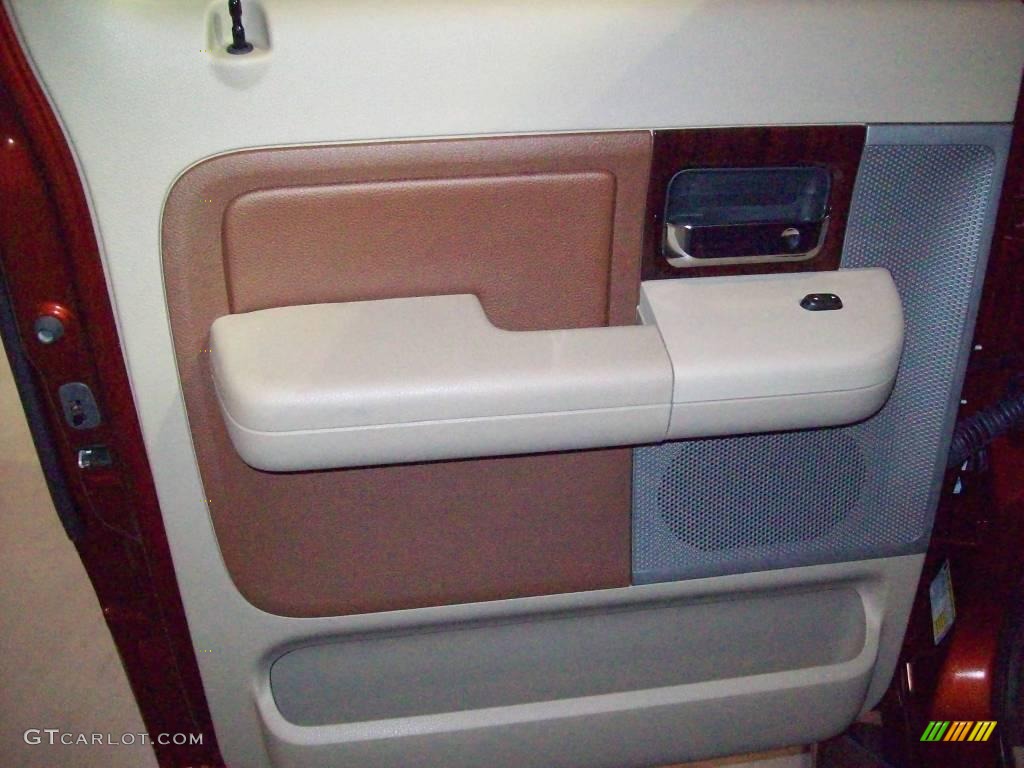 2006 F150 King Ranch SuperCrew - Dark Copper Metallic / Castano Brown Leather photo #20