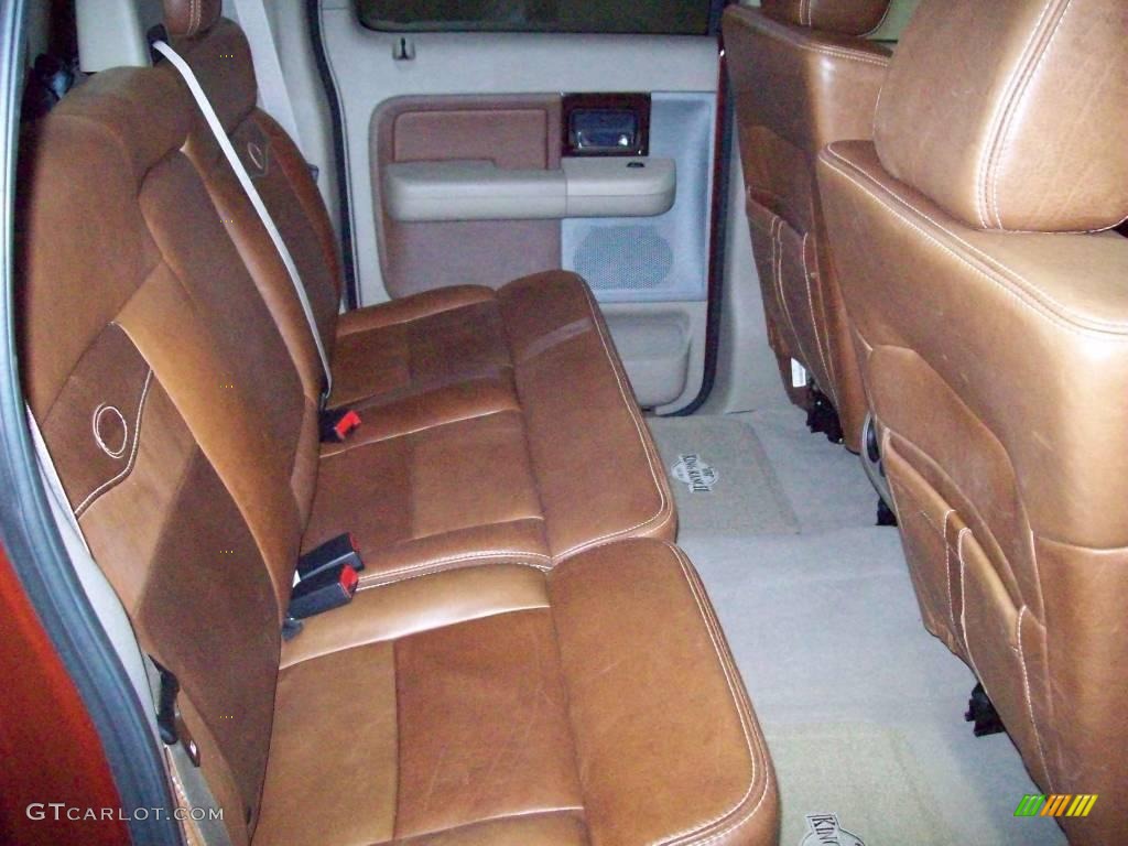 2006 F150 King Ranch SuperCrew - Dark Copper Metallic / Castano Brown Leather photo #25