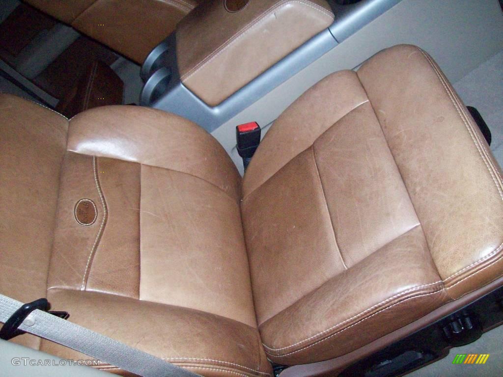 2006 F150 King Ranch SuperCrew - Dark Copper Metallic / Castano Brown Leather photo #29