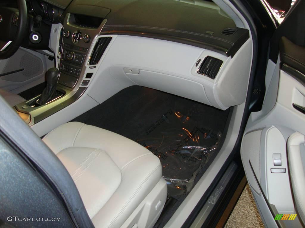 2009 CTS 4 AWD Sedan - Thunder Gray ChromaFlair / Light Titanium/Ebony photo #13