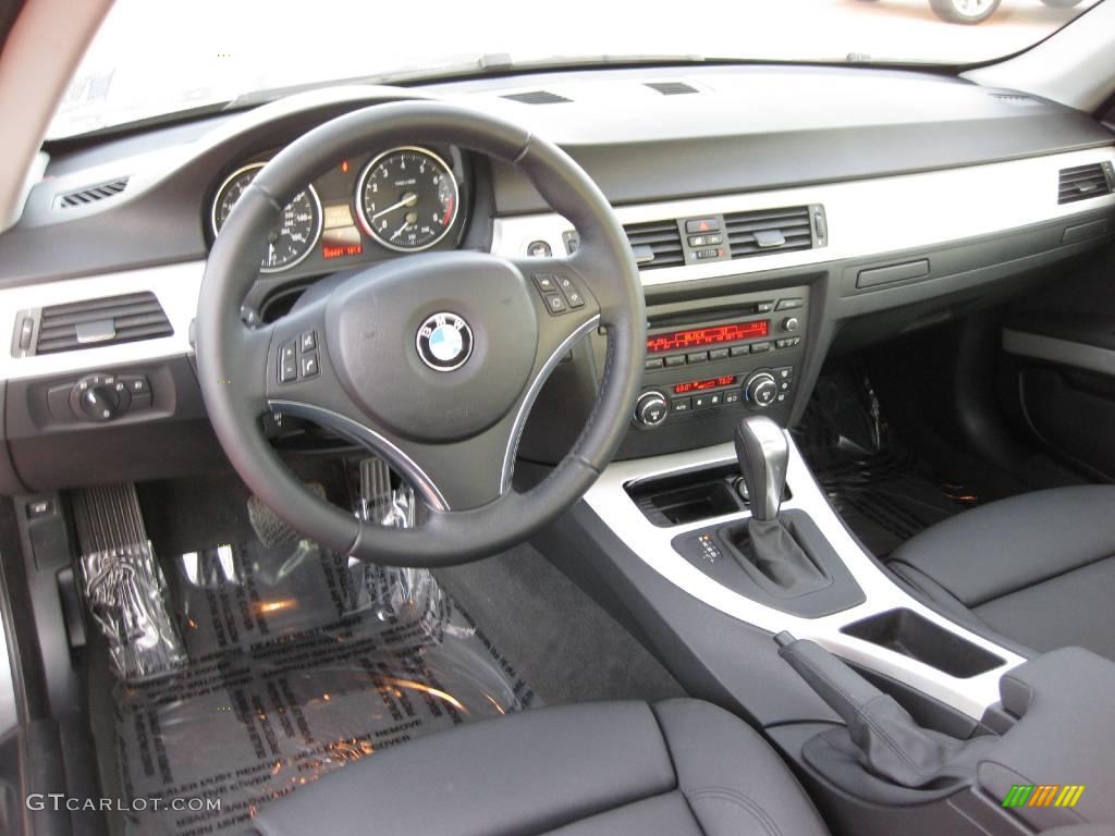 2007 3 Series 328i Coupe - Space Gray Metallic / Black photo #8