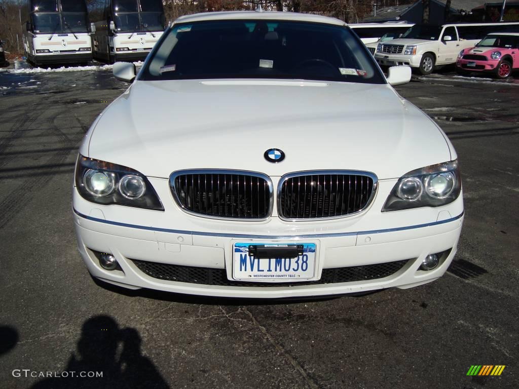 2006 7 Series 750Li Limousine - Alpine White / Black/Black photo #3