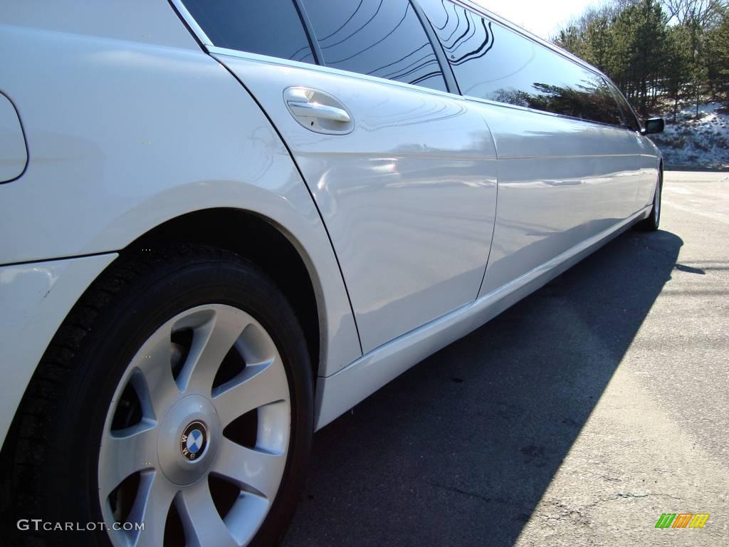 2006 7 Series 750Li Limousine - Alpine White / Black/Black photo #18