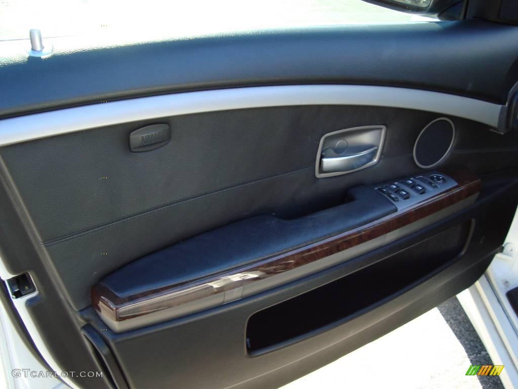 2006 7 Series 750Li Limousine - Alpine White / Black/Black photo #40