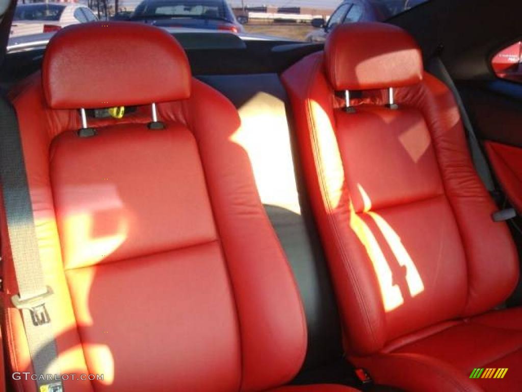 2005 GTO Coupe - Quicksilver Metallic / Red photo #16