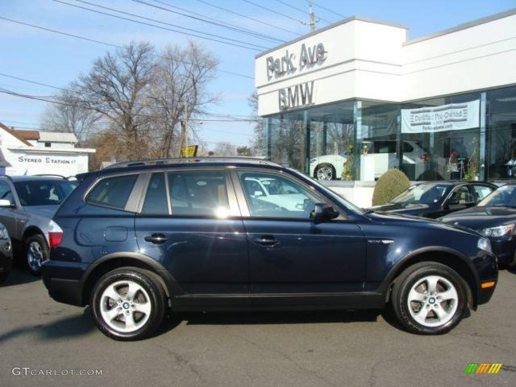 2007 Bmw x3 monaco blue #7