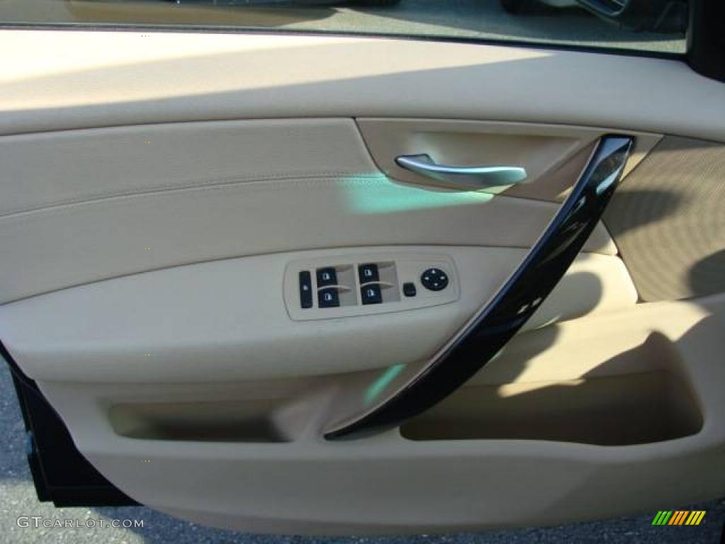 2007 X3 3.0si - Monaco Blue Metallic / Sand Beige photo #9