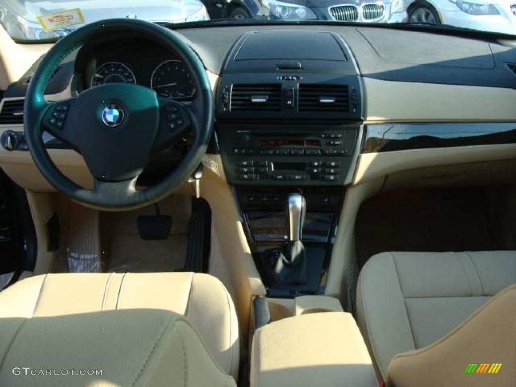 2007 X3 3.0si - Monaco Blue Metallic / Sand Beige photo #12