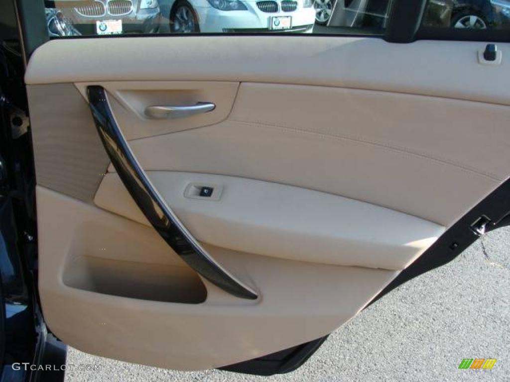 2007 X3 3.0si - Monaco Blue Metallic / Sand Beige photo #19