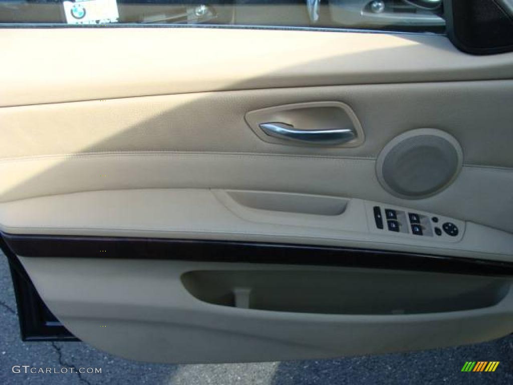 2007 3 Series 335i Sedan - Monaco Blue Metallic / Beige photo #9