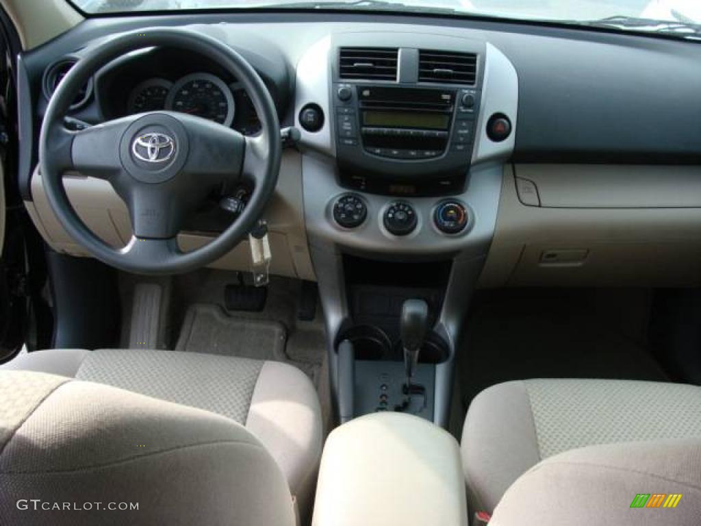 2007 RAV4 4WD - Black / Taupe photo #9
