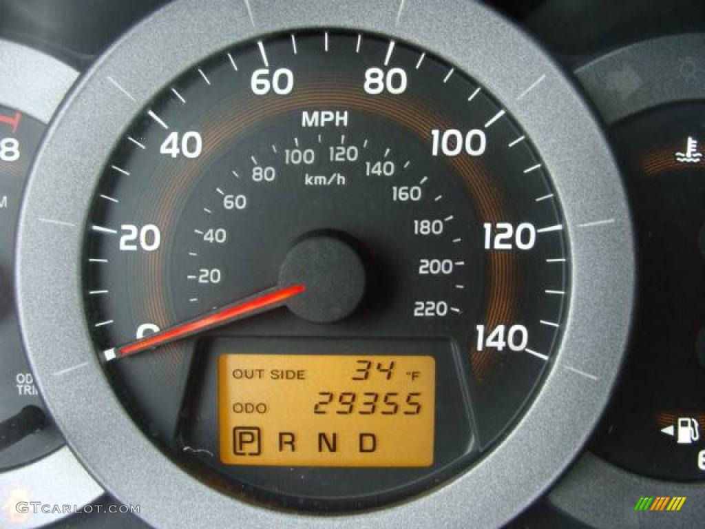 2007 RAV4 4WD - Black / Taupe photo #10