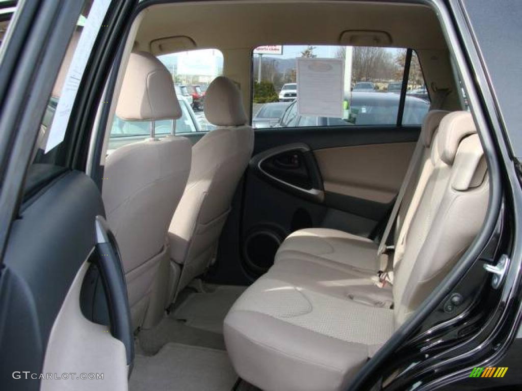 2007 RAV4 4WD - Black / Taupe photo #13