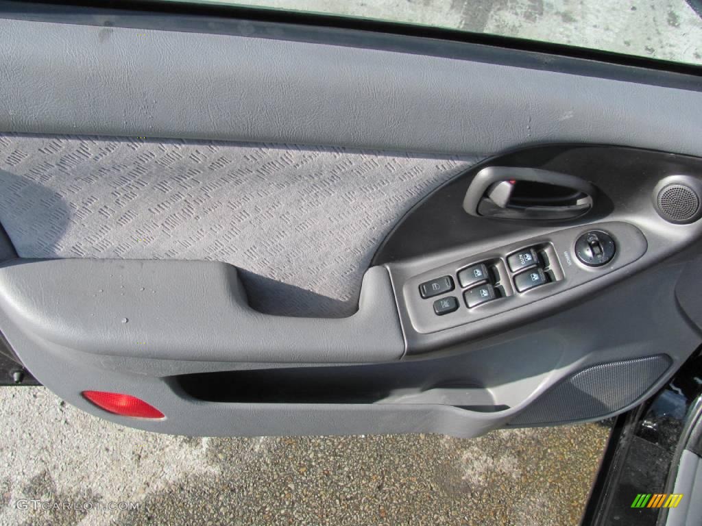 2006 Elantra GLS Sedan - Ebony Black / Gray photo #13
