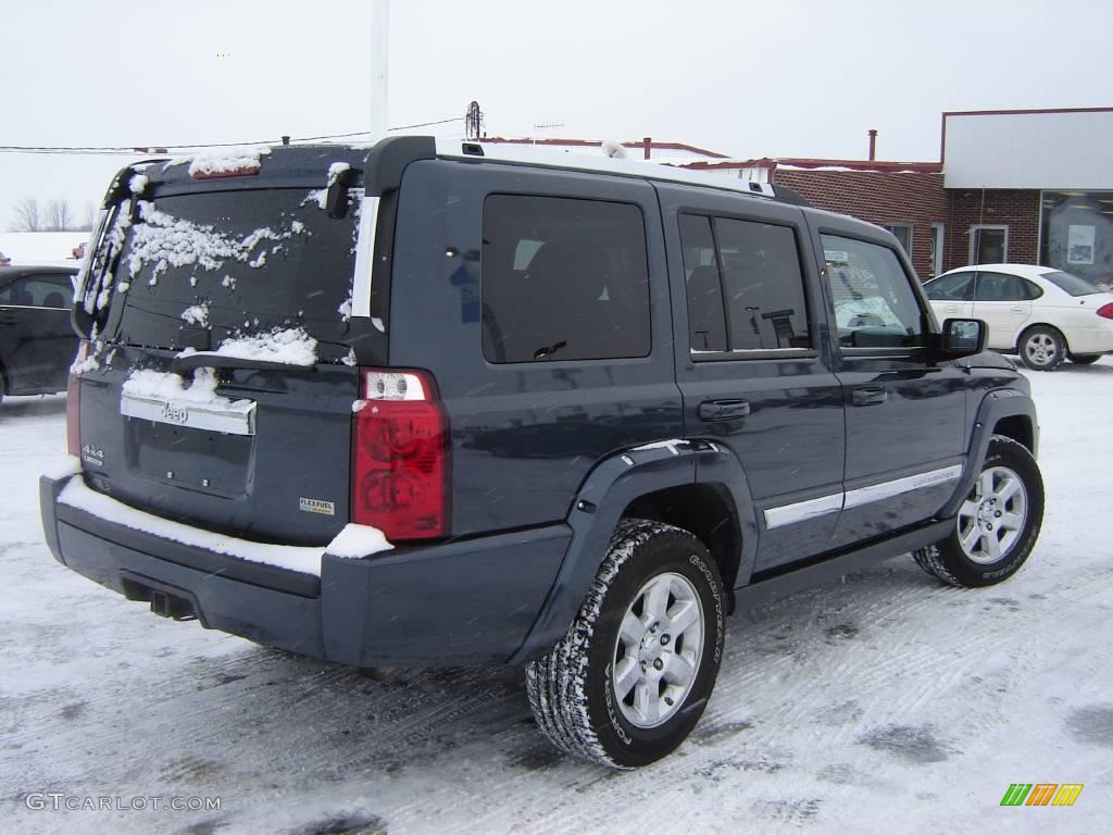 2007 Commander Limited 4x4 - Steel Blue Metallic / Medium Slate Gray photo #5