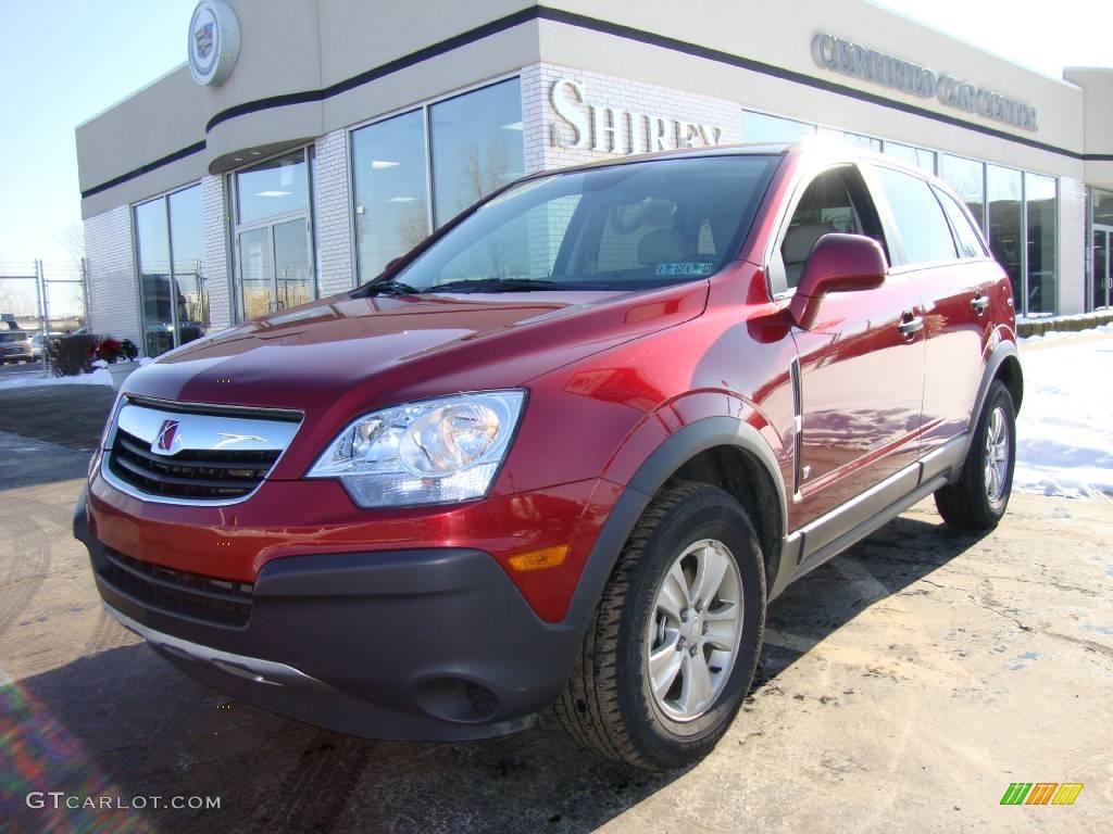 2009 VUE XE - Ruby Red / Gray photo #1