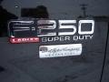 2003 Black Ford F250 Super Duty Lariat Crew Cab 4x4  photo #20
