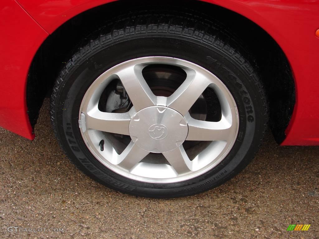 2000 Cougar V6 - Rio Red / Graystone photo #2