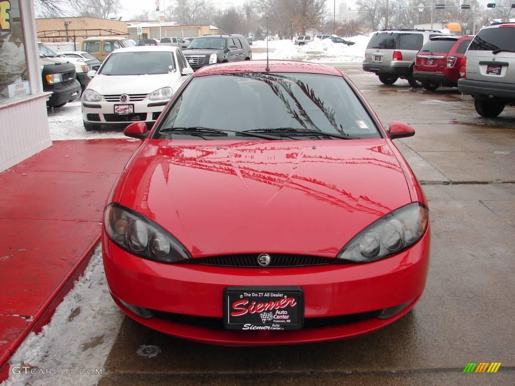 2000 Cougar V6 - Rio Red / Graystone photo #4