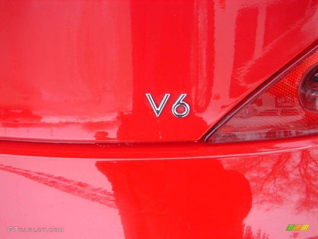 2000 Cougar V6 - Rio Red / Graystone photo #30