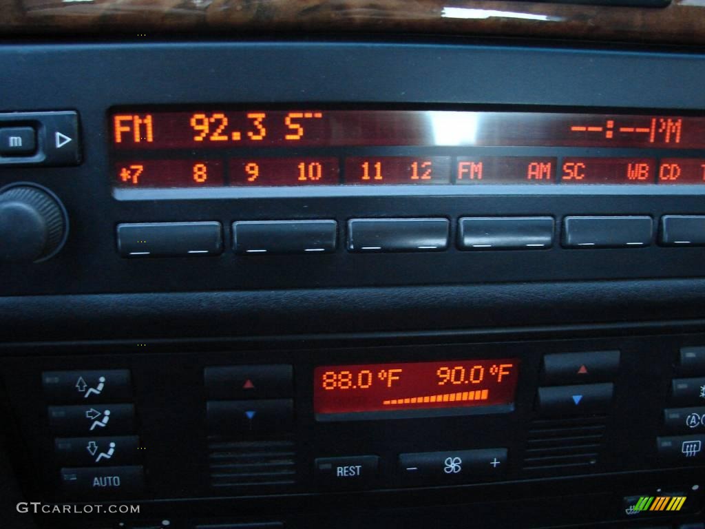 1997 5 Series 540i Sedan - Canyon Red Metallic / Black photo #15