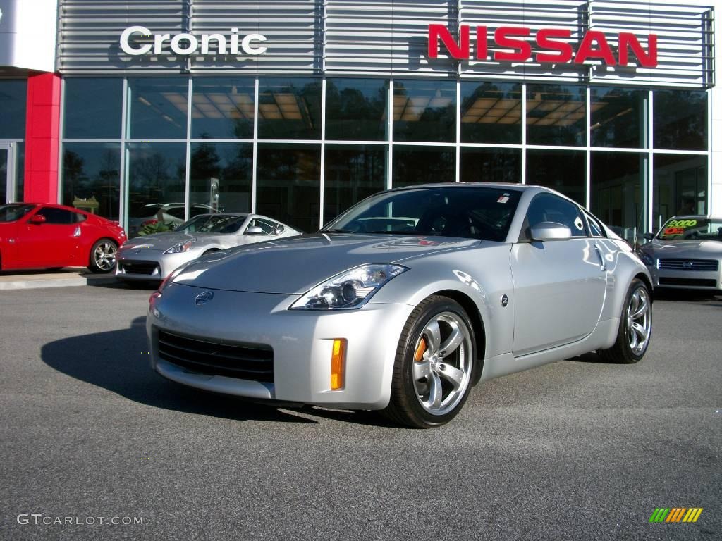 2007 350Z Grand Touring Coupe - Silver Alloy Metallic / Charcoal photo #1