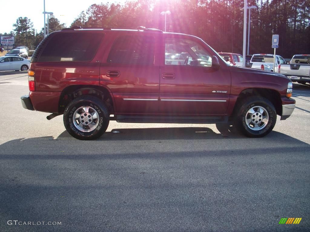 2003 Tahoe LT - Redfire Metallic / Tan/Neutral photo #6