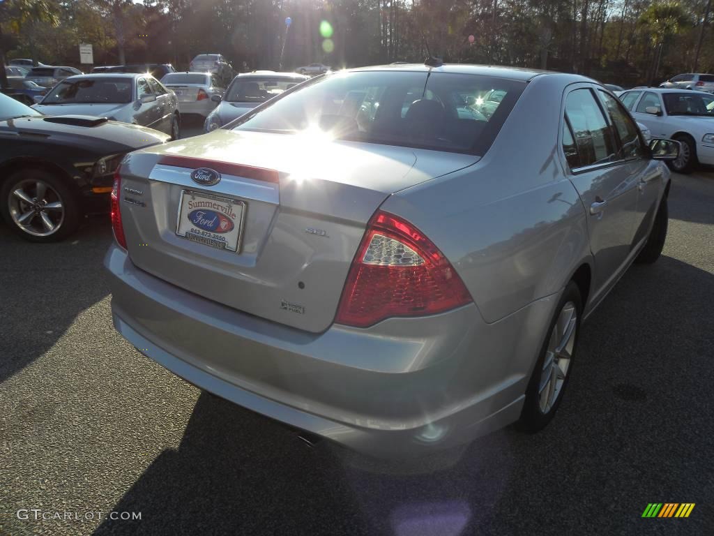 2010 Fusion SEL V6 - Brilliant Silver Metallic / Charcoal Black photo #14