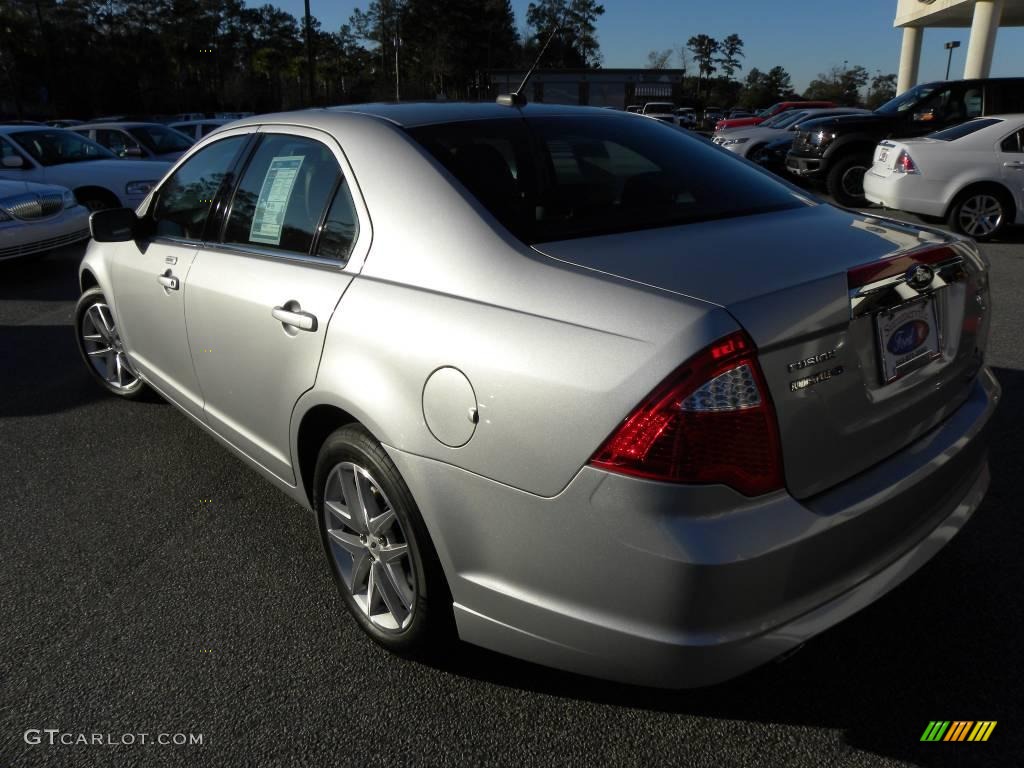 2010 Fusion SEL V6 - Brilliant Silver Metallic / Charcoal Black photo #16